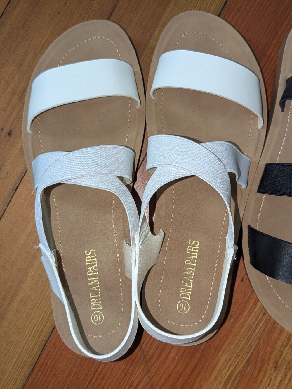 DREAM PAIRS - SIZE 10 BLACK & WHITE - Picture 12 of 15